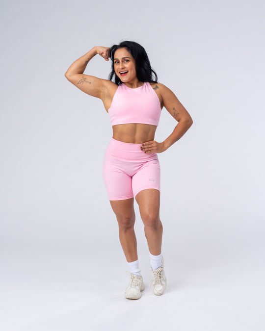 ESSENCE High Neck Racerback Sports Bra