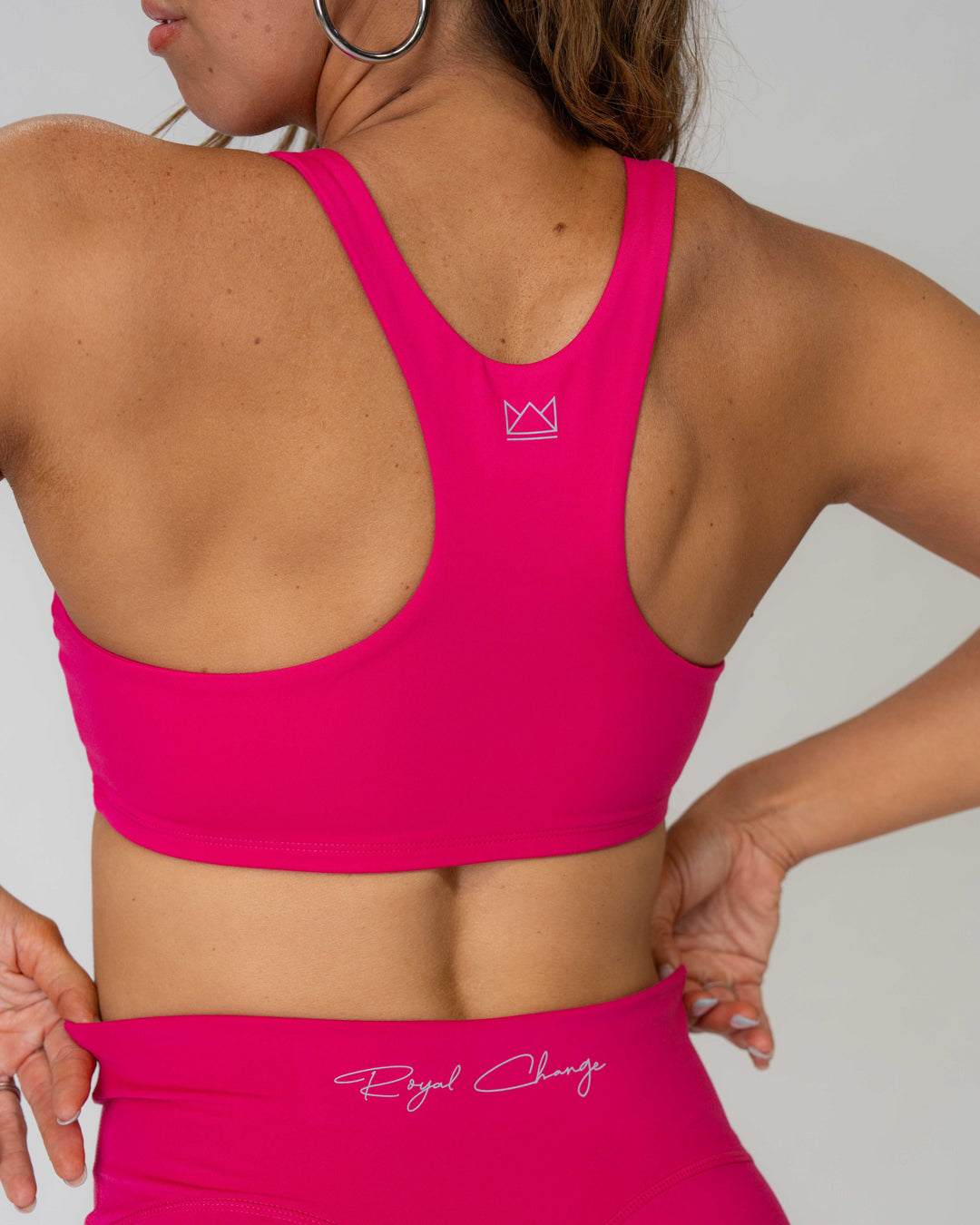 DAYDREAM Perfect Scoop Neck Racerback Sports Bra