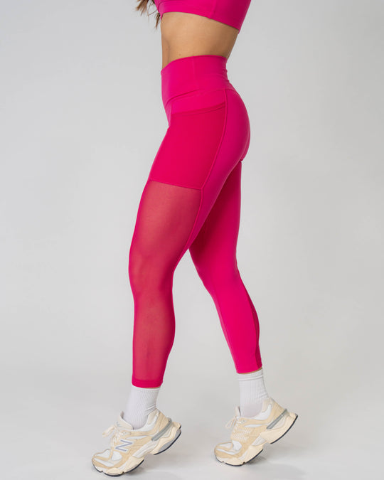 DAYDREAM Performance Full Length Legging Mesh Side Panels and Pockets