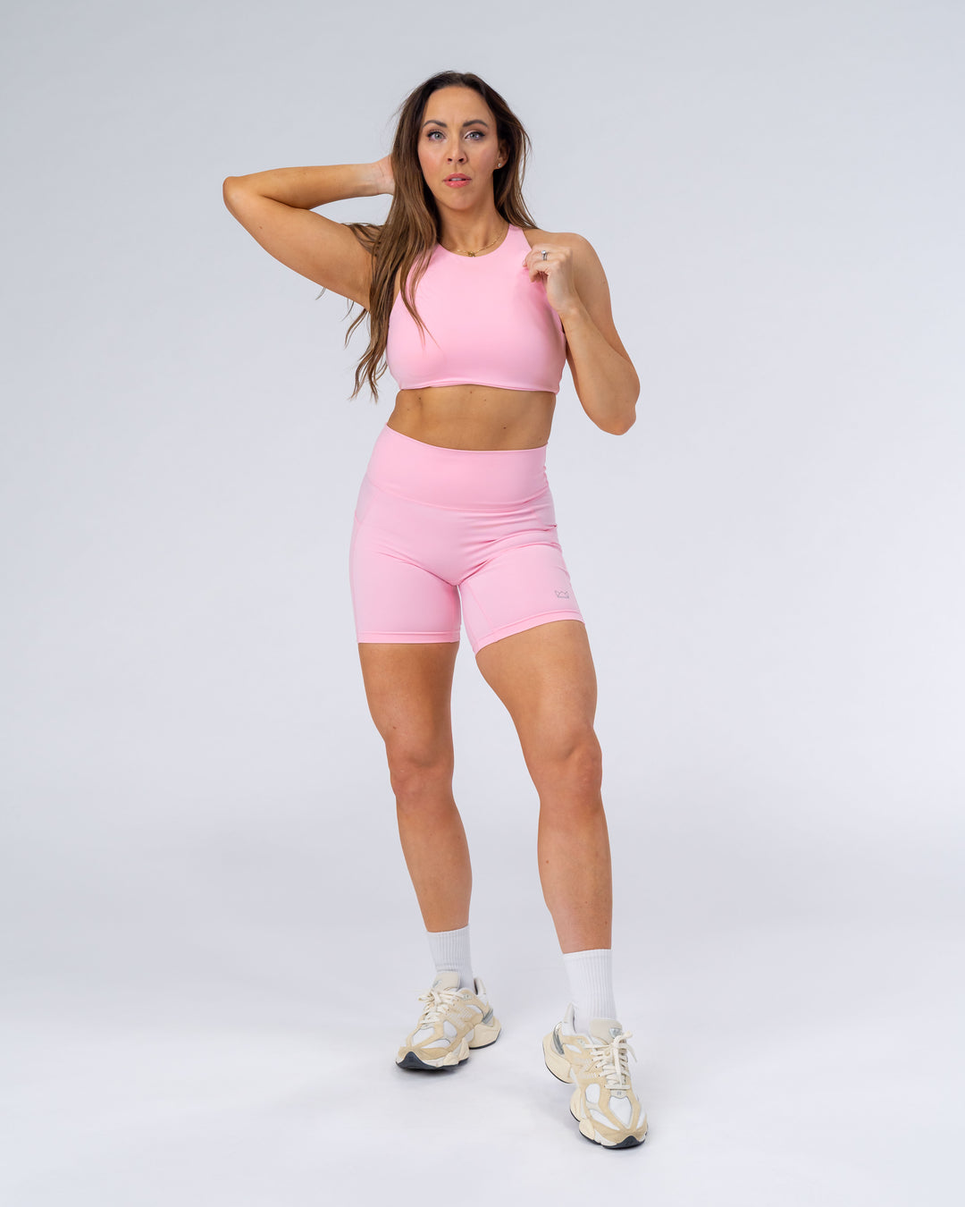 ESSENCE High Neck Racerback Sports Bra