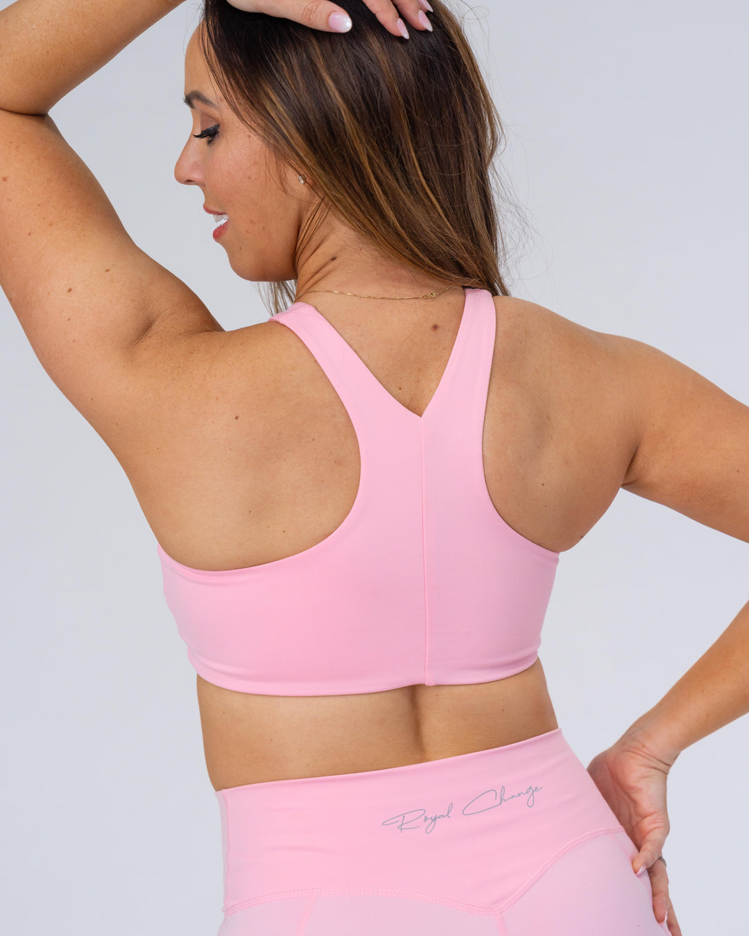ESSENCE High Neck Racerback Sports Bra
