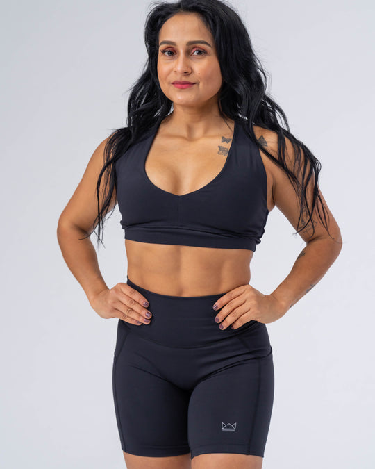 ESSENCE Scoop Neck Racerback Sports Bra