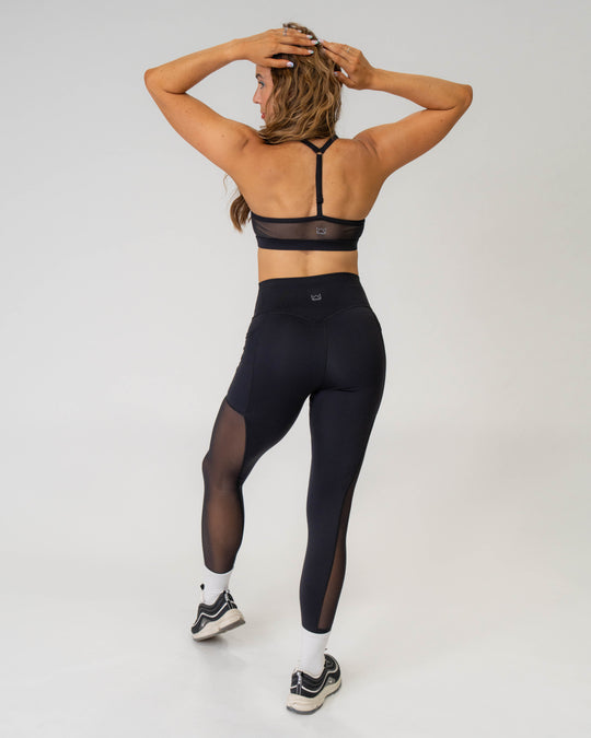 DAYDREAM Performance Full Length Legging Mesh Side Panels and Pockets