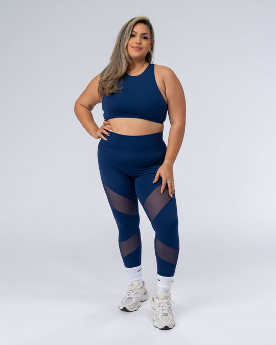 ESSENCE High Neck Racerback Sports Bra