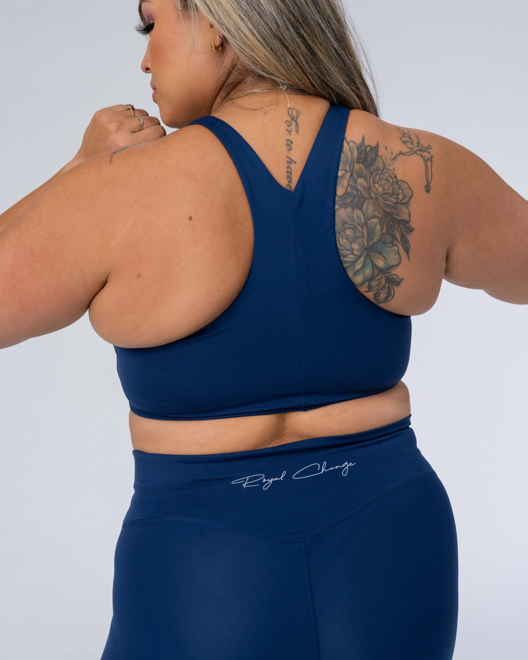 ESSENCE High Neck Racerback Sports Bra