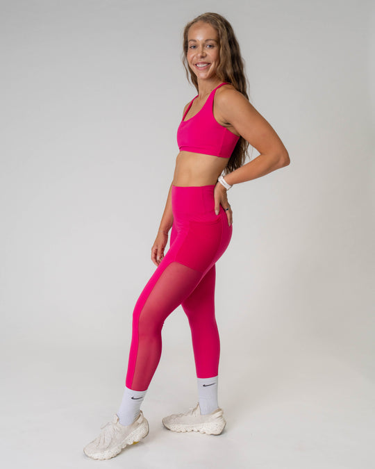 DAYDREAM Performance Full Length Legging Mesh Side Panels and Pockets