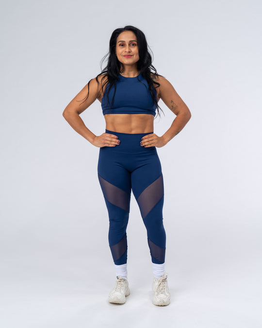 ESSENCE High Neck Racerback Sports Bra