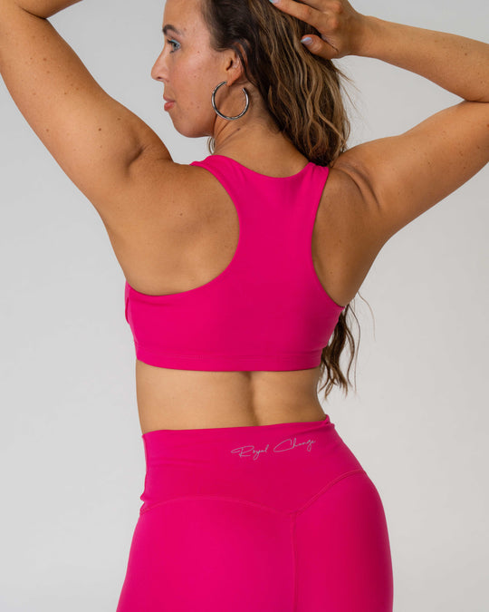 DAYDREAM V-Scoop Neck Racerback Sports Bra