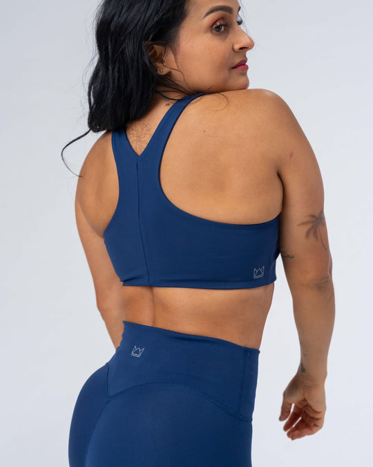 ESSENCE High Neck Racerback Sports Bra
