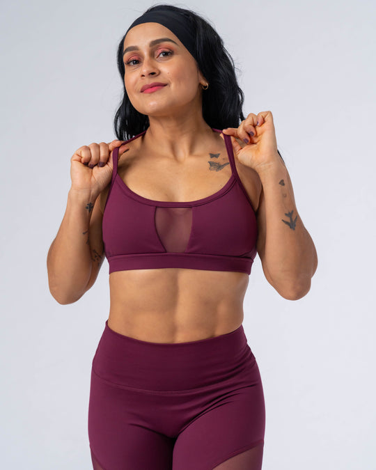 ESSENCE Mesh "Y" Back Sports Bra