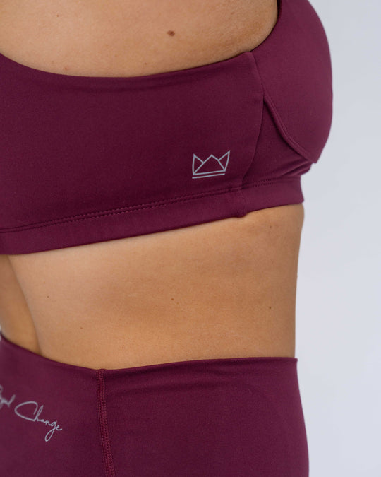 ESSENCE Scoop Neck Racerback Sports Bra