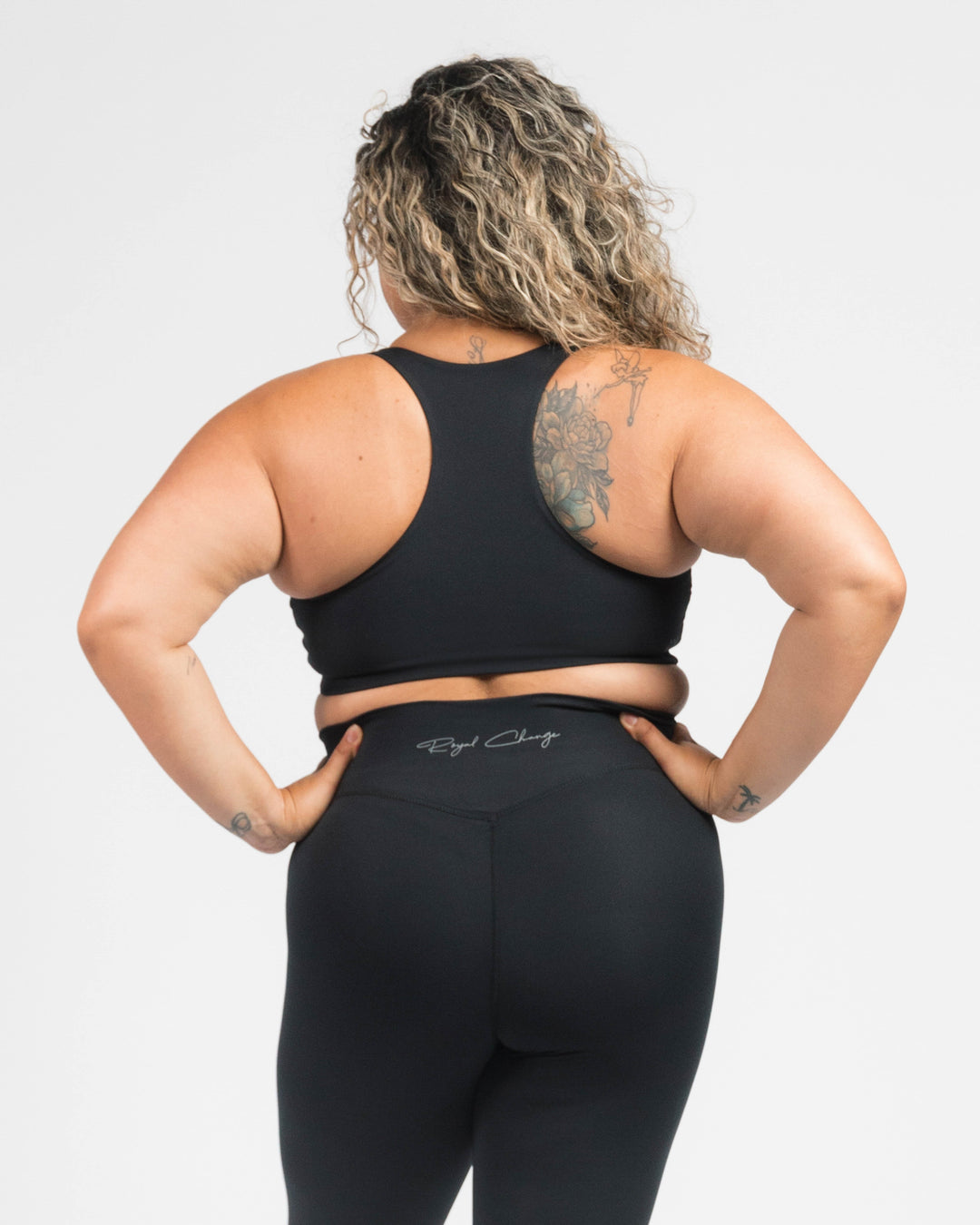 BOLD Scoop Neck Racerback Sports Bra