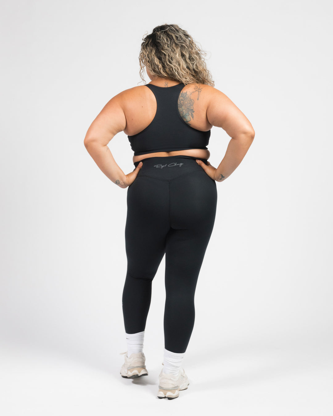 BOLD Scoop Neck Racerback Sports Bra