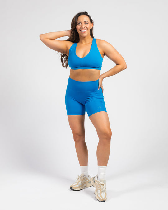 BOLD Scoop Neck Racerback Sports Bra