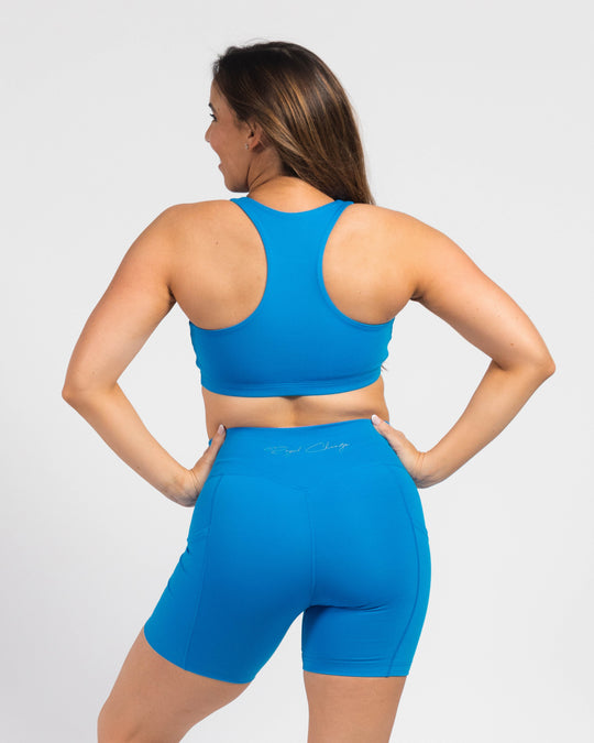 BOLD Scoop Neck Racerback Sports Bra