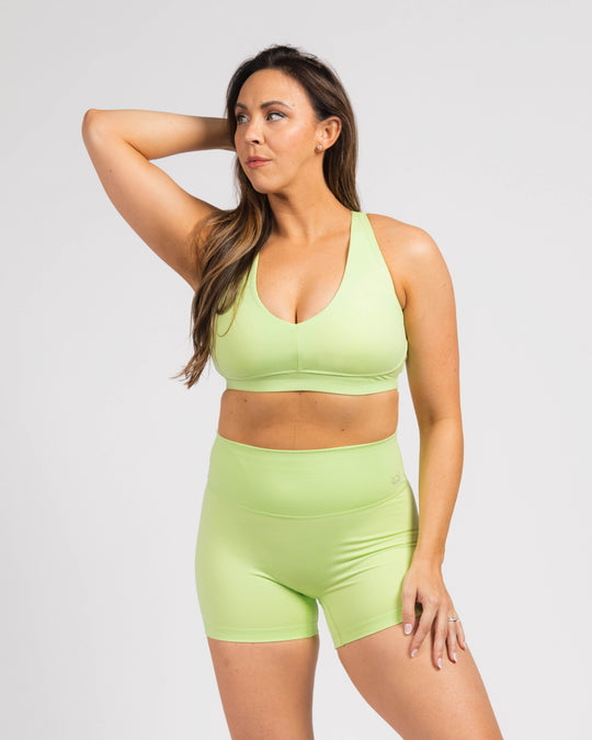 BOLD Scoop Neck Racerback Sports Bra