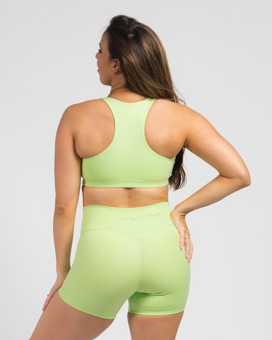 BOLD Scoop Neck Racerback Sports Bra
