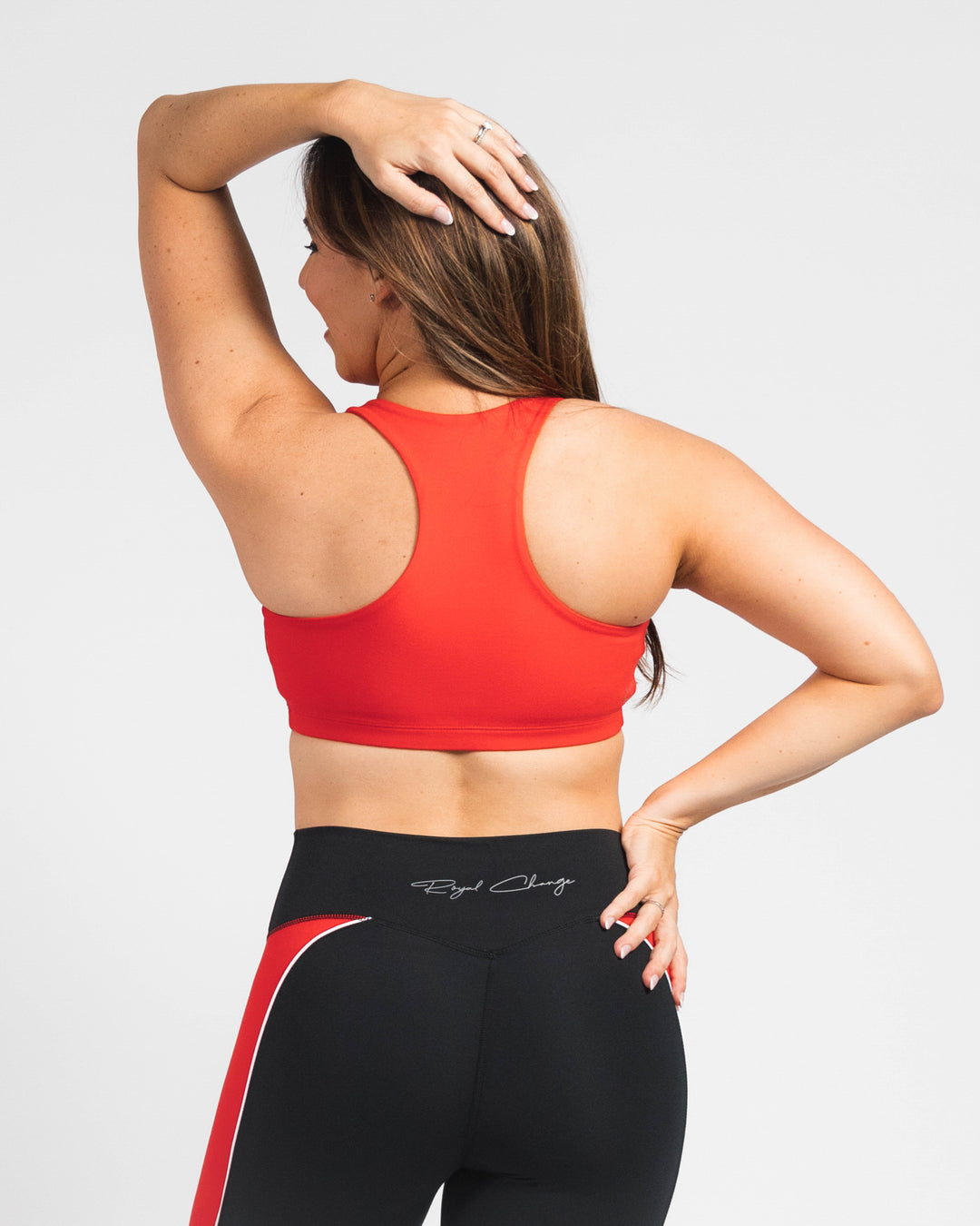 BOLD Scoop Neck Racerback Sports Bra