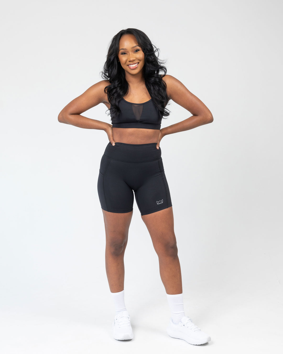 Vivid "V" Mesh Sports Bra