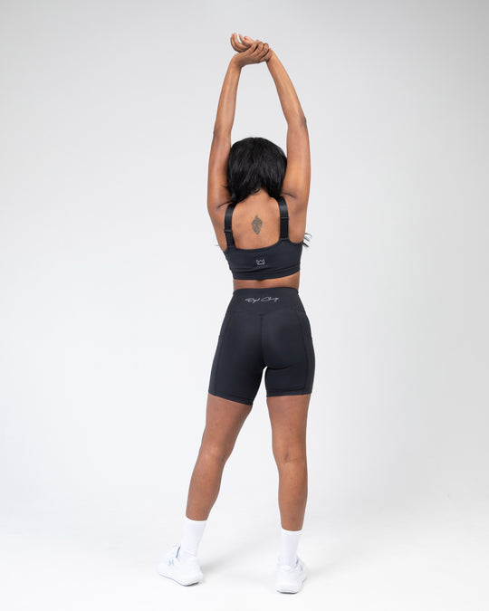 Vivid "V" Mesh Sports Bra