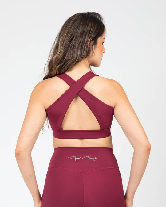 Vivid Criss-Cross Sports Bra