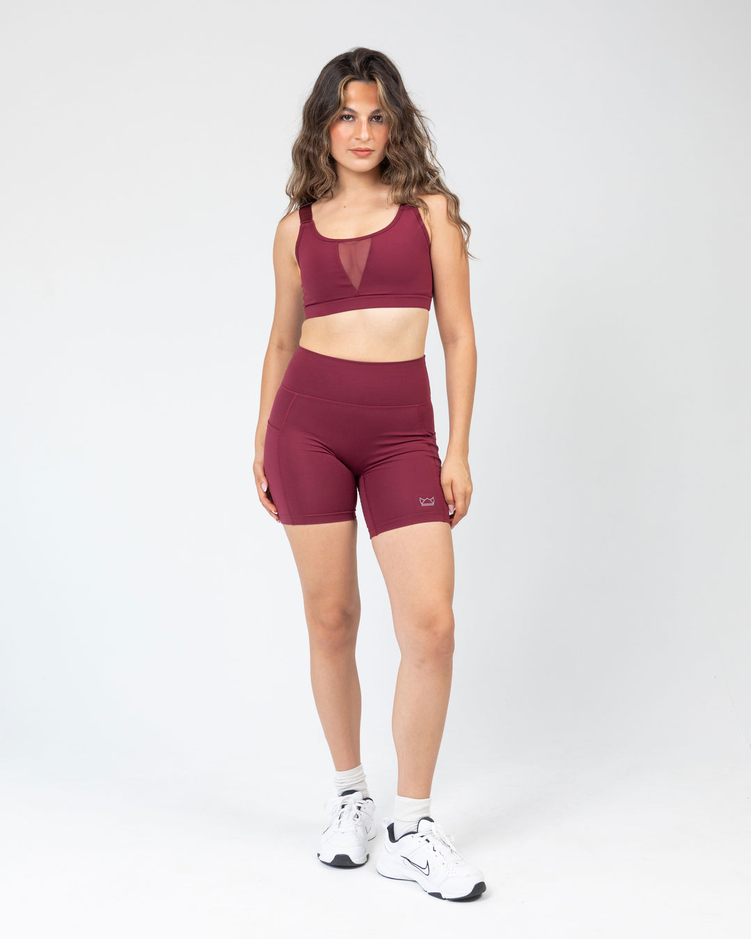 Vivid "V" Mesh Sports Bra