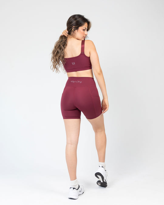 Vivid "V" Mesh Sports Bra