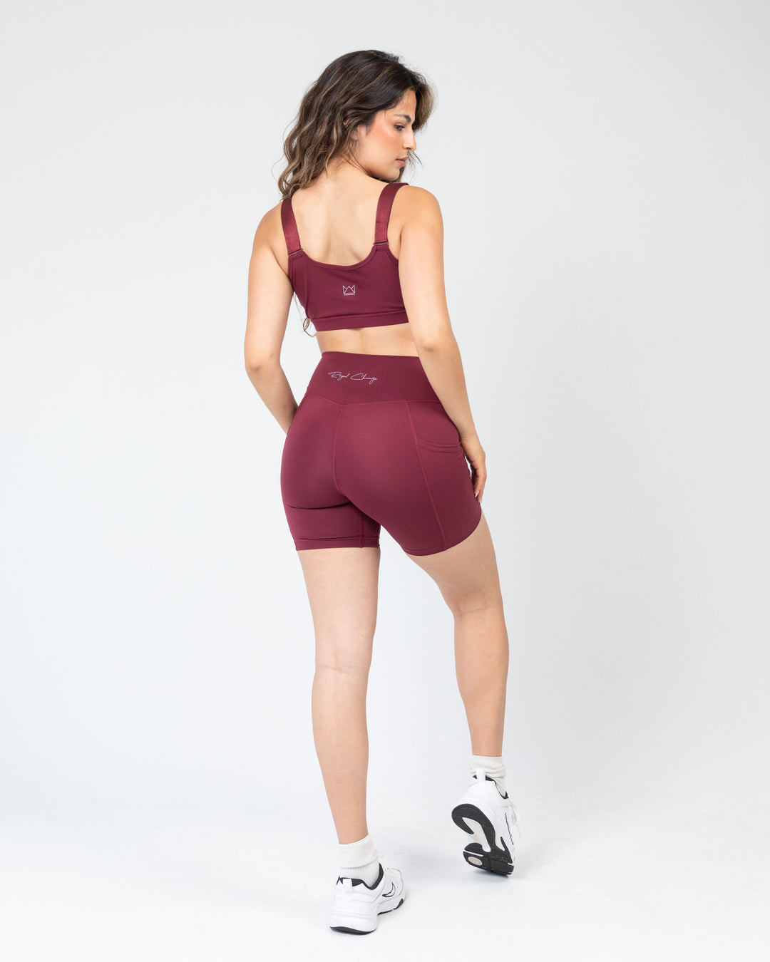 Vivid "V" Mesh Sports Bra