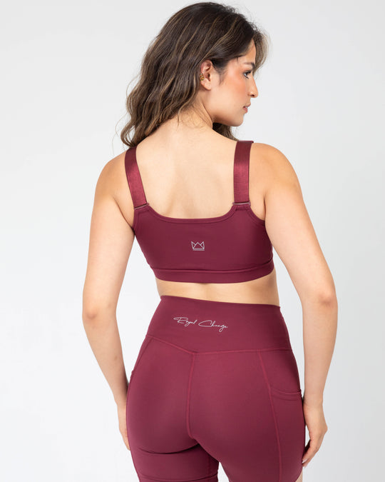 Vivid "V" Mesh Sports Bra