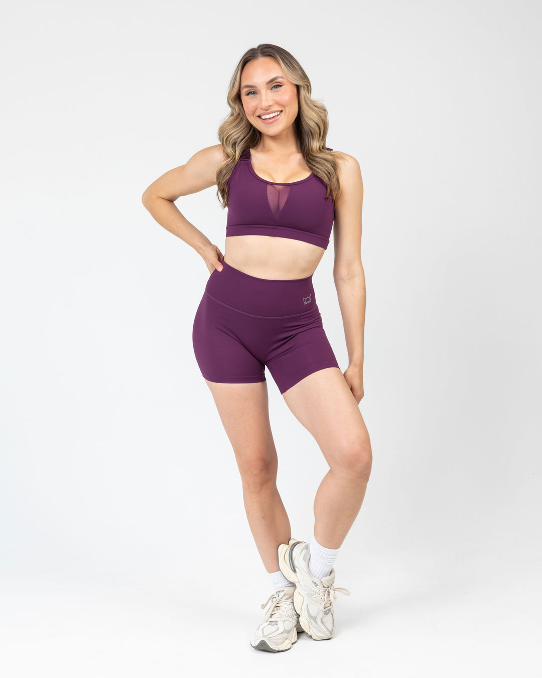 Vivid "V" Mesh Sports Bra