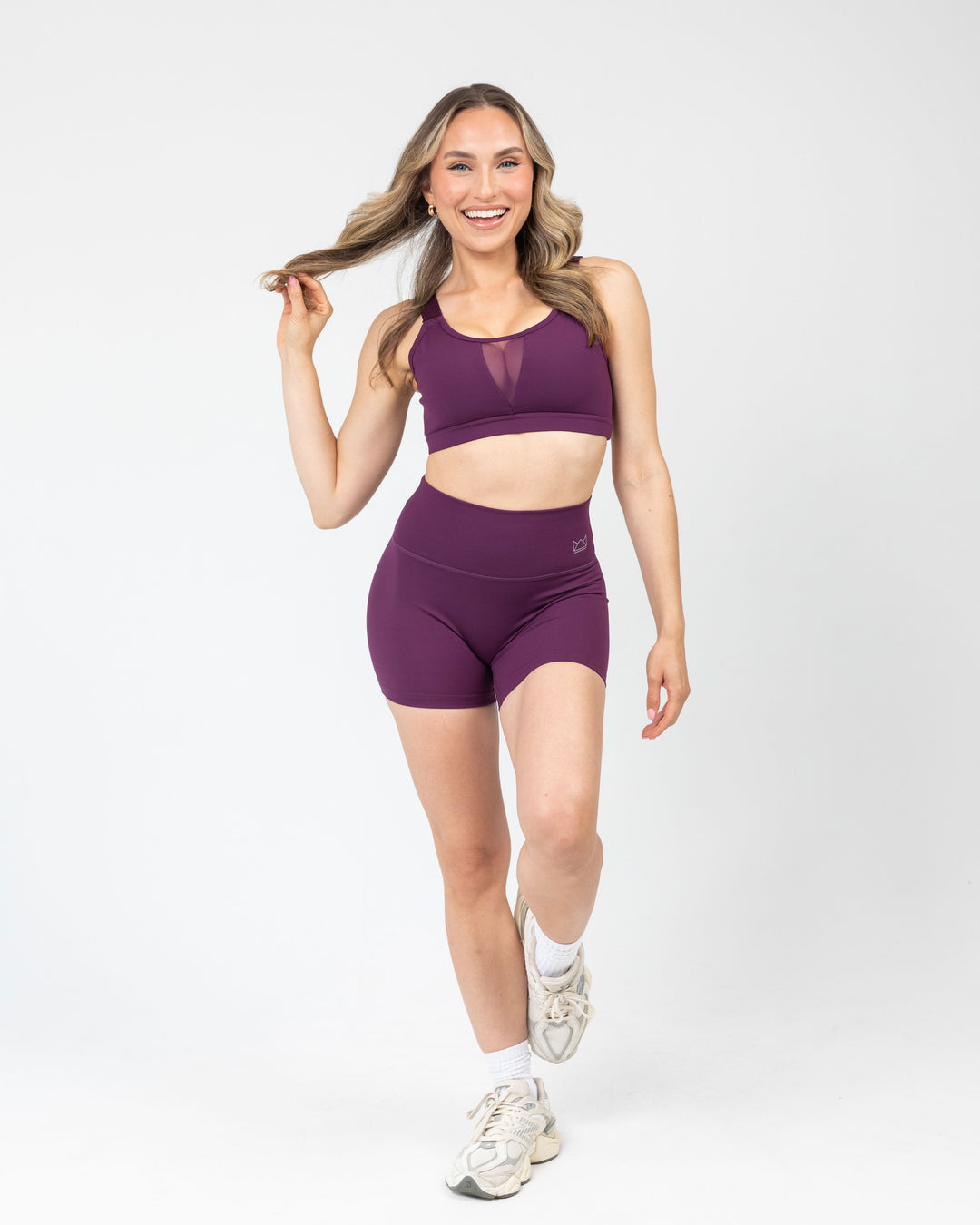 Vivid "V" Mesh Sports Bra