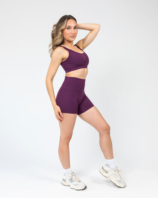 Vivid "V" Mesh Sports Bra