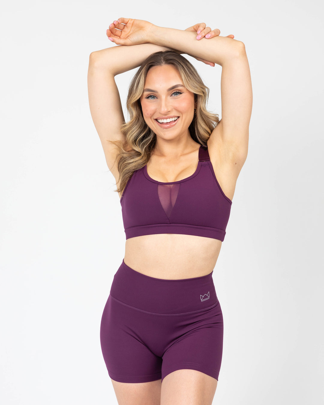 Vivid "V" Mesh Sports Bra