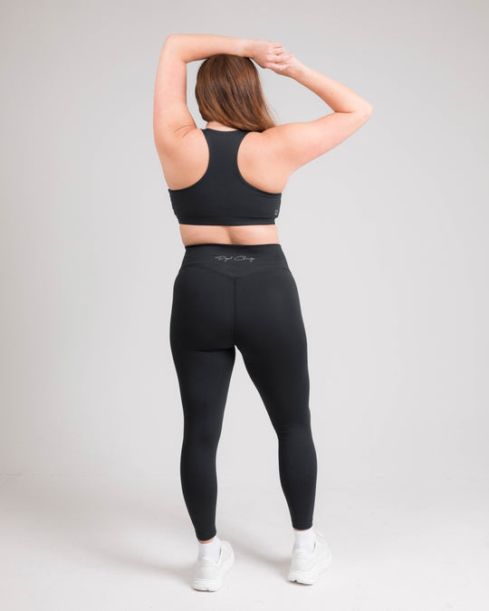 BOLD Scoop Neck Racerback Sports Bra