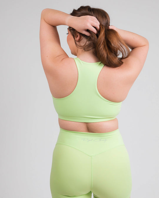 BOLD Scoop Neck Racerback Sports Bra