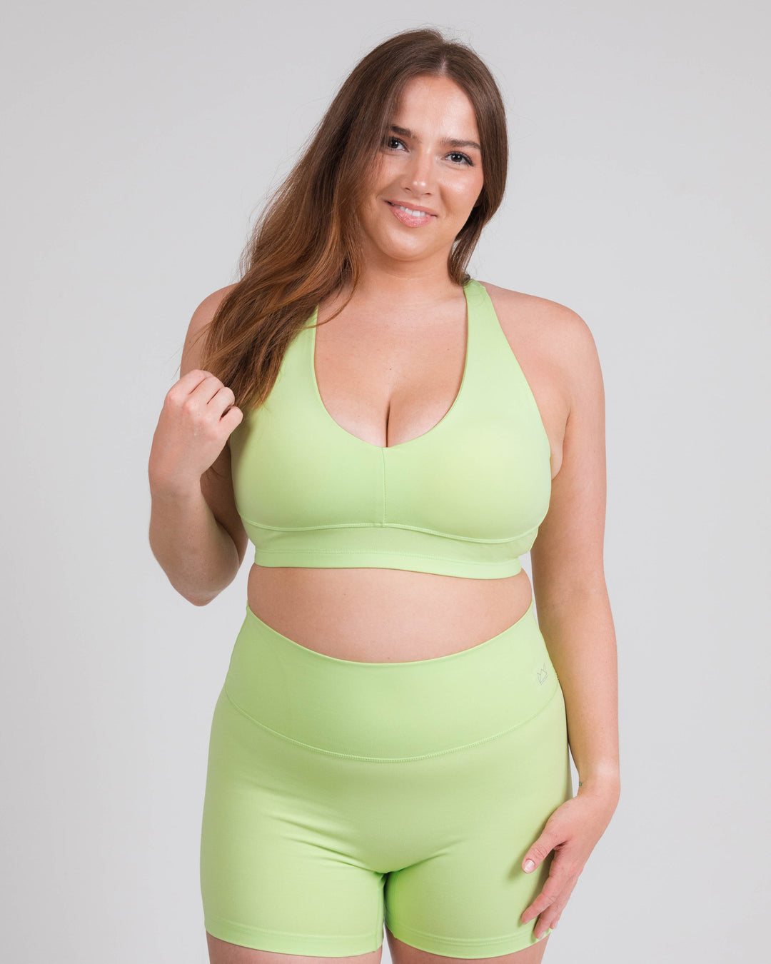BOLD Scoop Neck Racerback Sports Bra