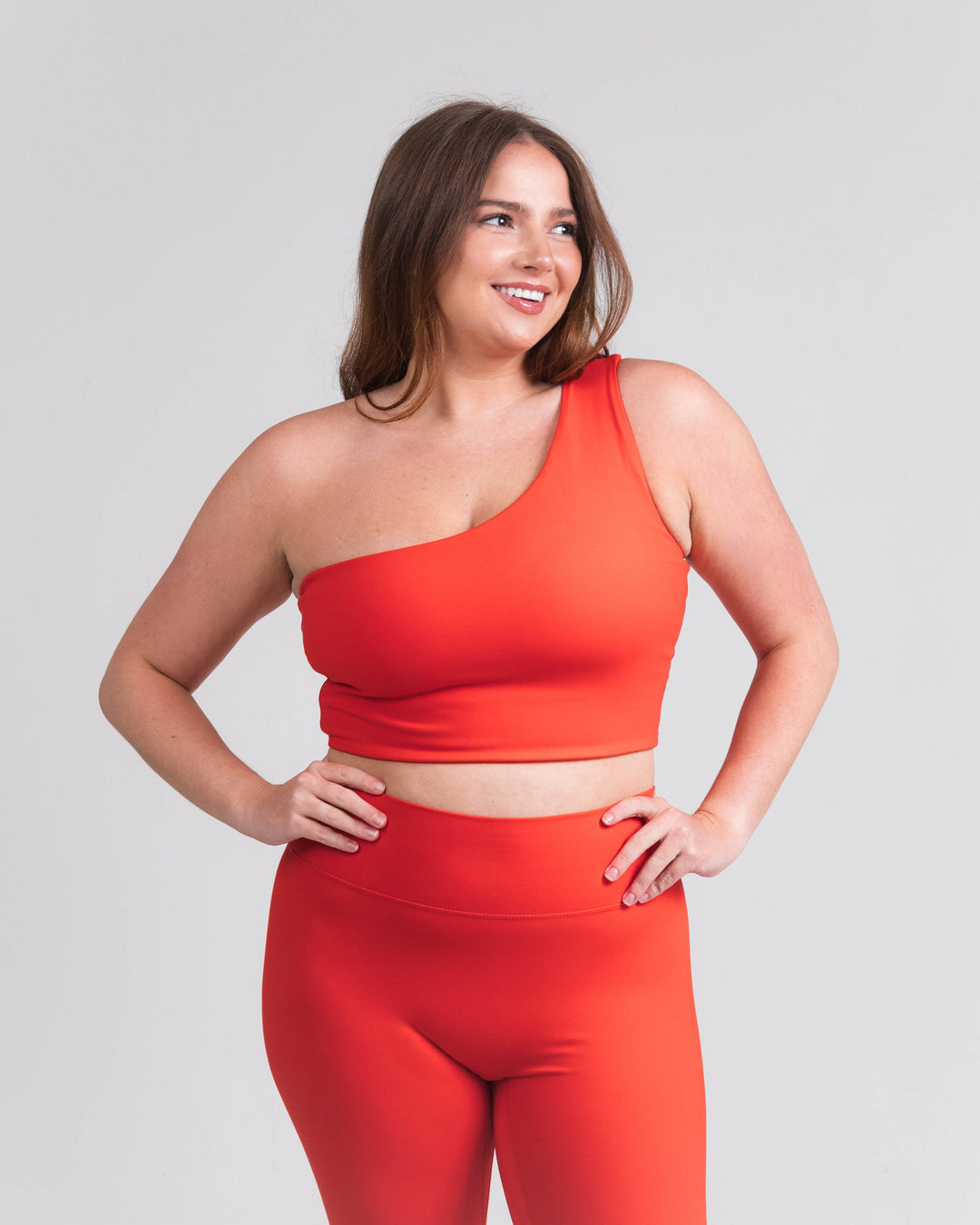 BOLD One-Shoulder Longline Bra