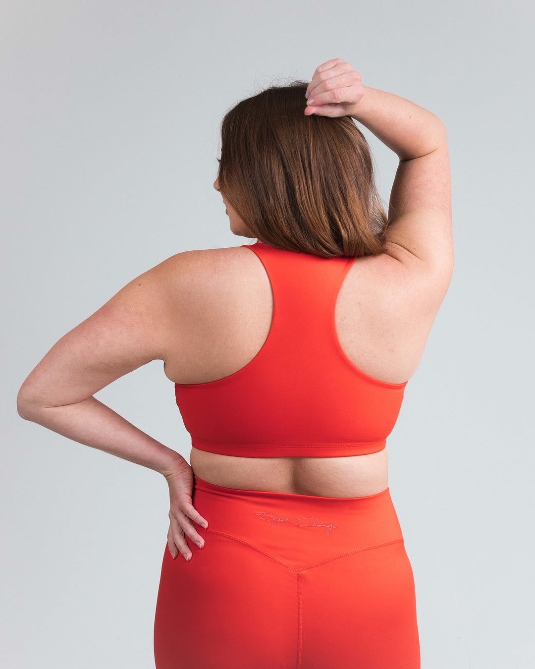 BOLD Scoop Neck Racerback Sports Bra