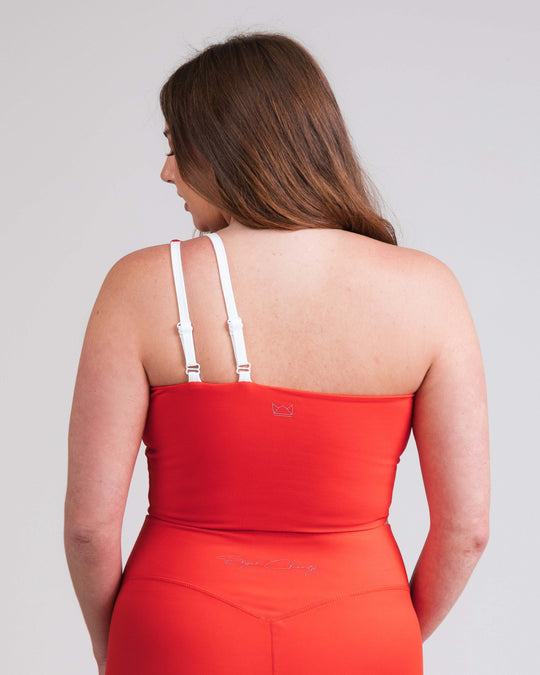 BOLD One-Shoulder Longline Bra