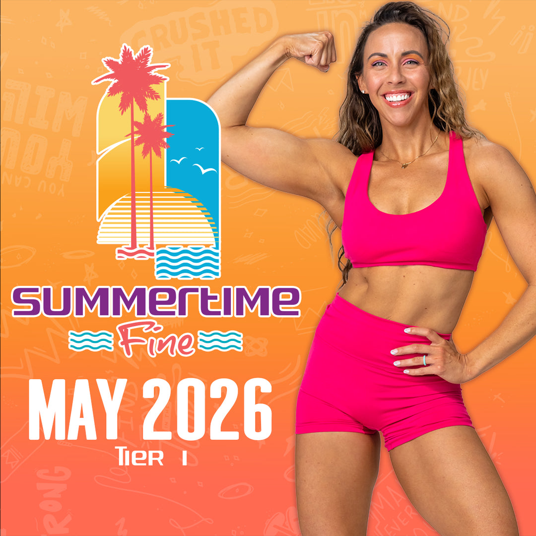 Summertime Fine 2026 - TIER 1 - Workout & Stretch Program Calendar
